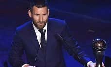 Cuántos premios The Best tiene Messi