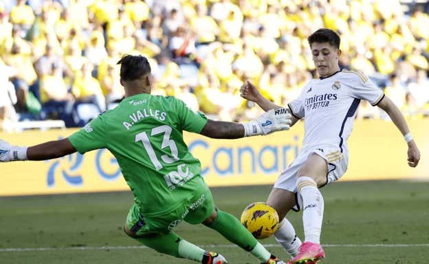 Güler, contra Las Palmas. REUTERS