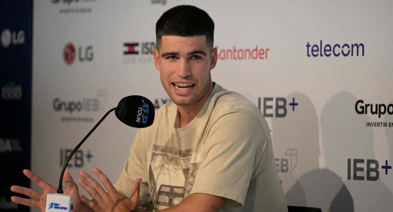 Alcaraz alza la voz contra el calendario de la ATP: “Juegan mucho con la salud de los deportistas”