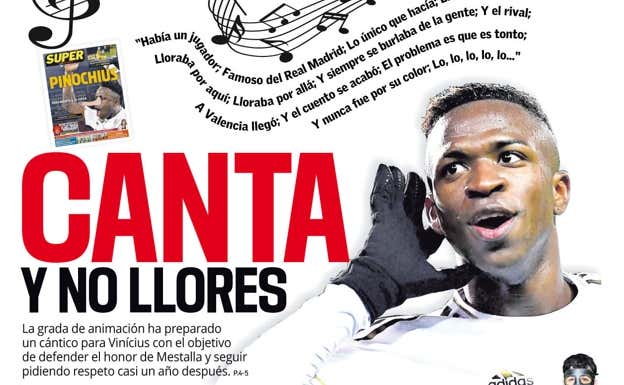 La portada de SUPER a Vinicius.  SUPER.