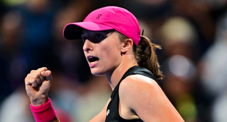 Iga Swiatek, campeona del WTA 1000 de Doha.