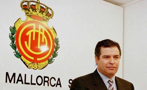 Bartolomé Beltrán, durante su etapa como presidente del Mallorca.  RCD Mallorca