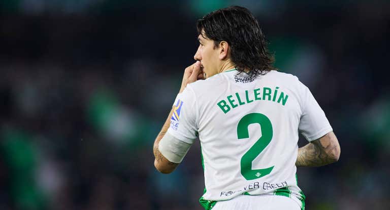 Héctor Bellerín, jugador del Betis.