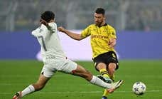 PSV 1 - Borussia Dortmund 1: resumen, goles y resultado de los octavos de final de la UEFA Champions League