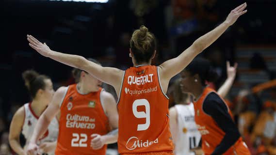 Un momento del Valencia Basket - Casademont Zaragoza. /VALENCIA BASKET