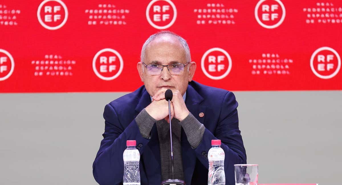 Andreu Camps, durante su etapa como secretario de la RFEF.