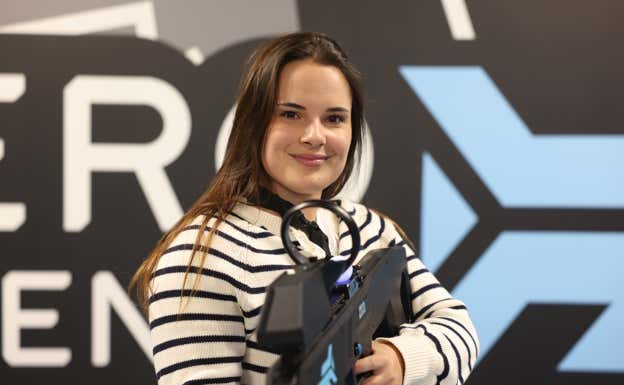 Elia Canales es la gran estrella femenina del tiro con arco español. ÁLEX CORRAL/RELEVO