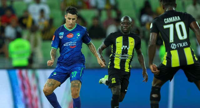 Cuántos goles lleva Cristian Tello en la Liga de Arabia Saudí
