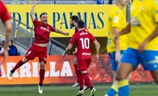 Unai García se viste de '9', Kirian responde y Budimir perdona a Las Palmas en un empate a todo