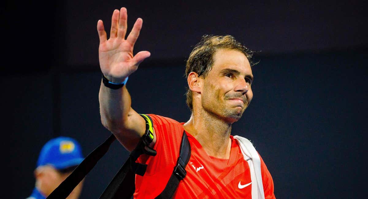 Rafael Nadal se prepara para Indian Wells. /AFP