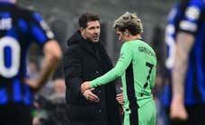 Simeone despeja la duda y Griezmann no jugará en Bilbao