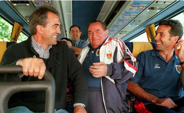 Goikoetxea, en su época como entrenador del Numancia.  Diario Vasco