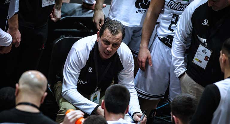 Ioannis Diamantakos, durante un partido.