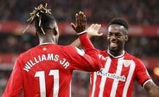 Los hermanos Williams llevan al Athletic en volandas a Sevilla