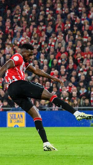 Williams marcó el primer gol del partido.  @AthleticClub
