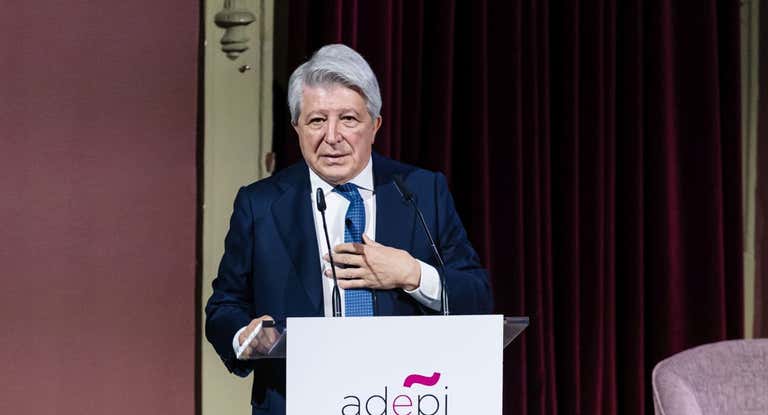 Enrique Cerezo, en una comparecencia.