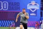 Braden Fiske, la próxima estrella de la NFL: pesa 135 kg y es más rápido que Mahomes, MVP de la Super Bowl