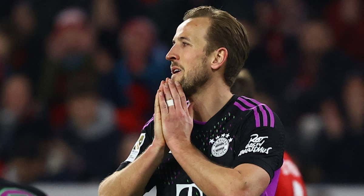 Harry Kane, durante el partido.