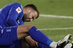 Lesión de Borja Mayoral: qué tiene y cuándo vuelve a jugar con el Getafe