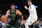 Tatum se lleva el duelo de MVPs ante Doncic y los Celtics suman 10 victorias seguidas