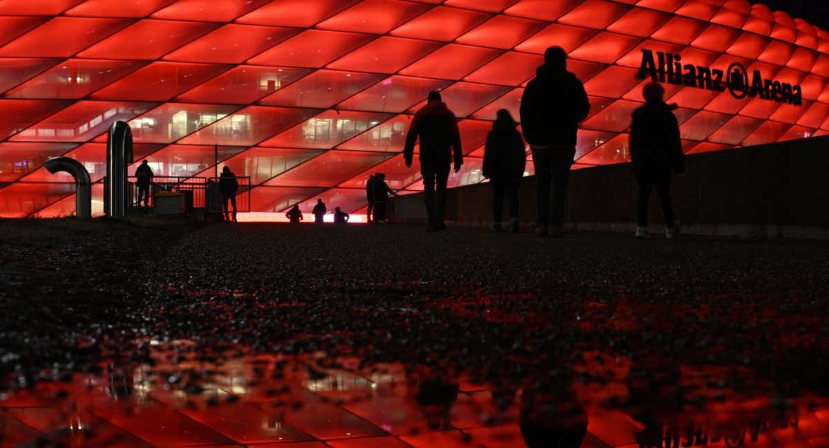 Las inmediaciones del Allianz Arena./REUTERS