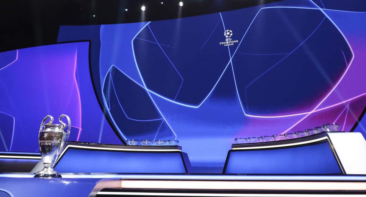 Sorteo de cuartos de la Champions League./EFE