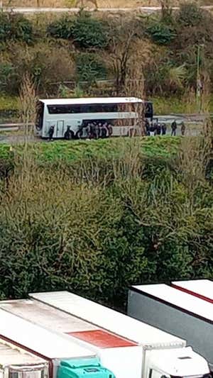 El autobús de los ultras del PSG.  TxemaG