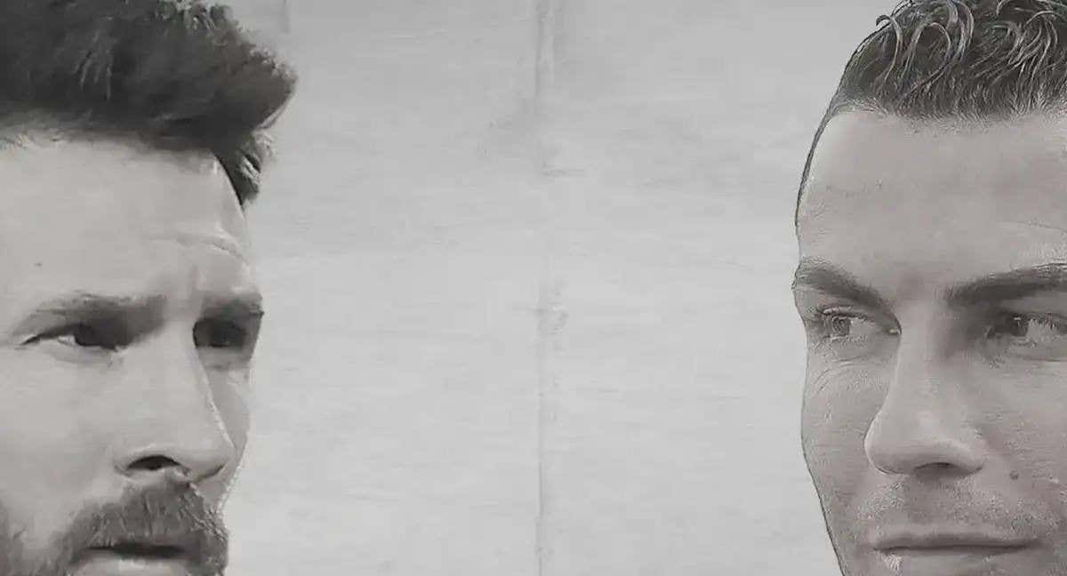 El cara a cara de Messi y Cristiano en goles.