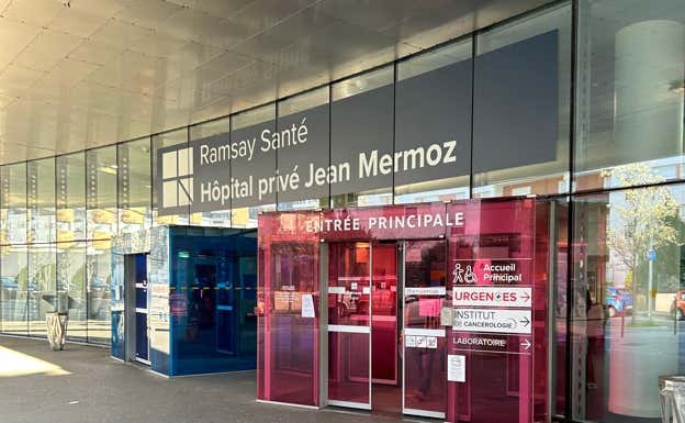 El hospital donde ha sido operado Diakhaby.  Relevo.