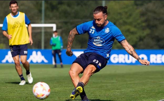 Héctor Hernández vivió una bonita etapa en A Coruña a pesar de no conseguir el ascenso.  RCDeportivo