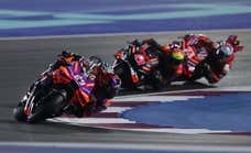 Jorge Martín reivindica su reinado en los sprints y Marc Márquez 'pelea' con los mejores