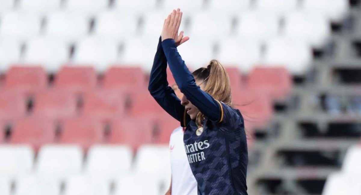 Olga Carmona pide perdón tras marcar a su exequipo./LaLiga