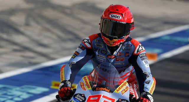 Marc Márquez: satisfecho, pero con los puestos de honor entre ceja y ceja