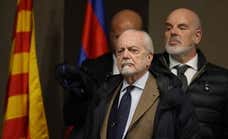 El viral veto de De Laurentiis a Sky y DAZN se explica entre el Real Madrid y la Superliga