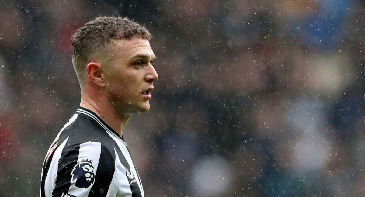 Kieran Trippier, en un partido con el Newcastle. /Reuters.