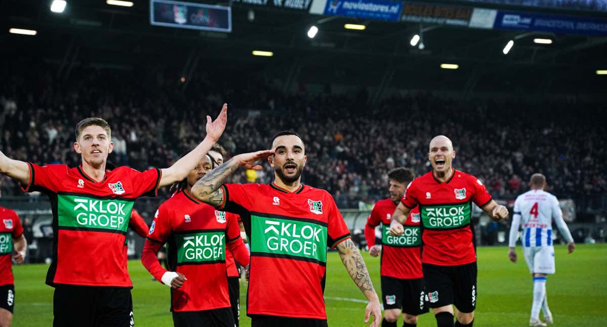 El español anotó gol en su último encuentro. /NEC NIJMEGEN