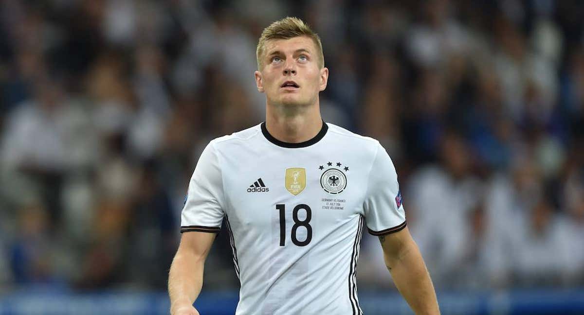 Toni Kroos, con Alemania./Agencias