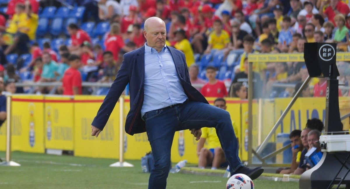 Pepe Mel, en su estreno con el Almería.
