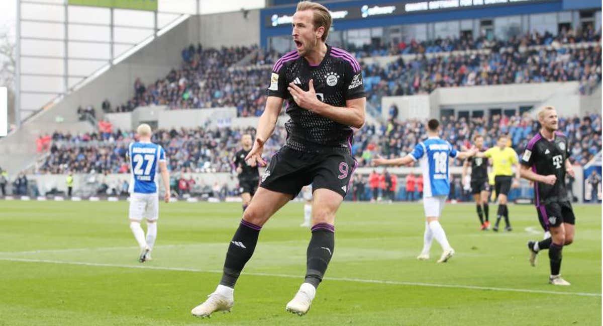 Harry Kane celebrando un gol con el Bayern de Múnich. /EP