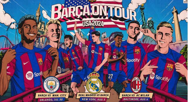 El City de Guardiola y el cuarto Clásico ante el Real Madrid en Estados Unidos pondrán a prueba al nuevo Barça post Xavi