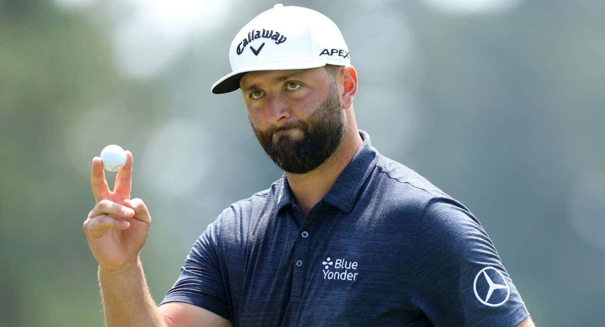 Jon Rahm, en el Augusta National el año pasado./AFP