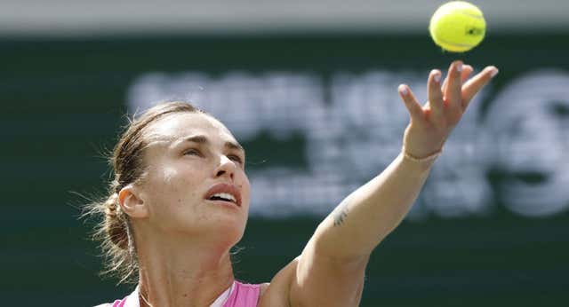 Sabalenka vuelve a los entrenamientos horas después de la muerte de su novio