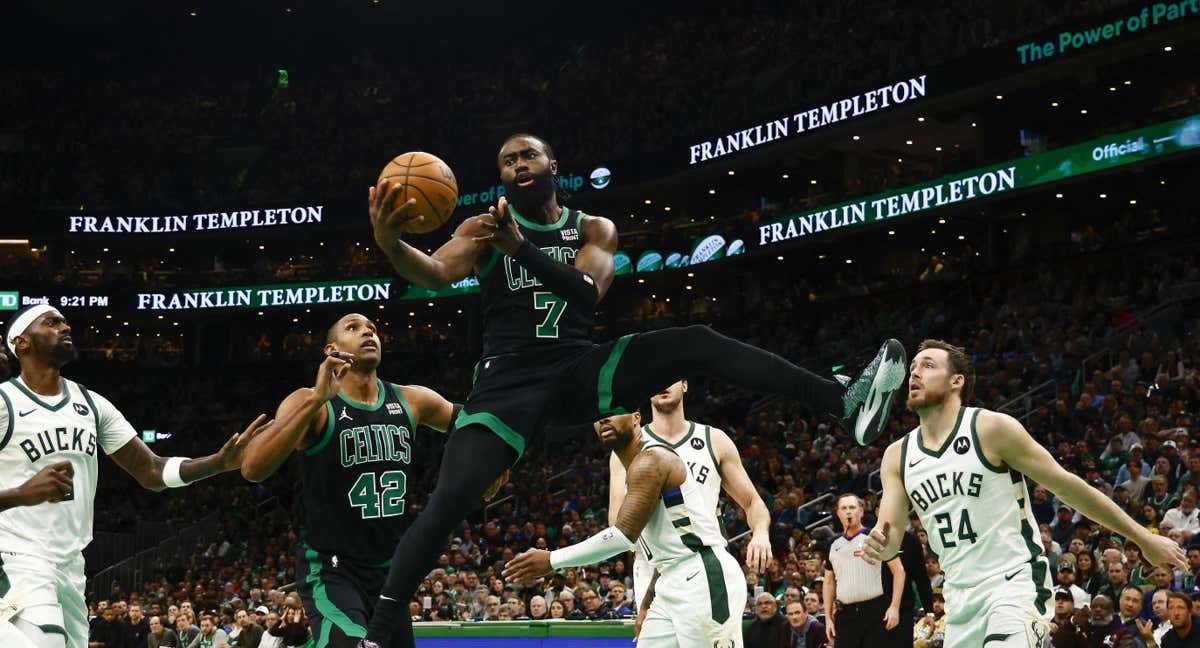 Jaylen Brown. /Reuters