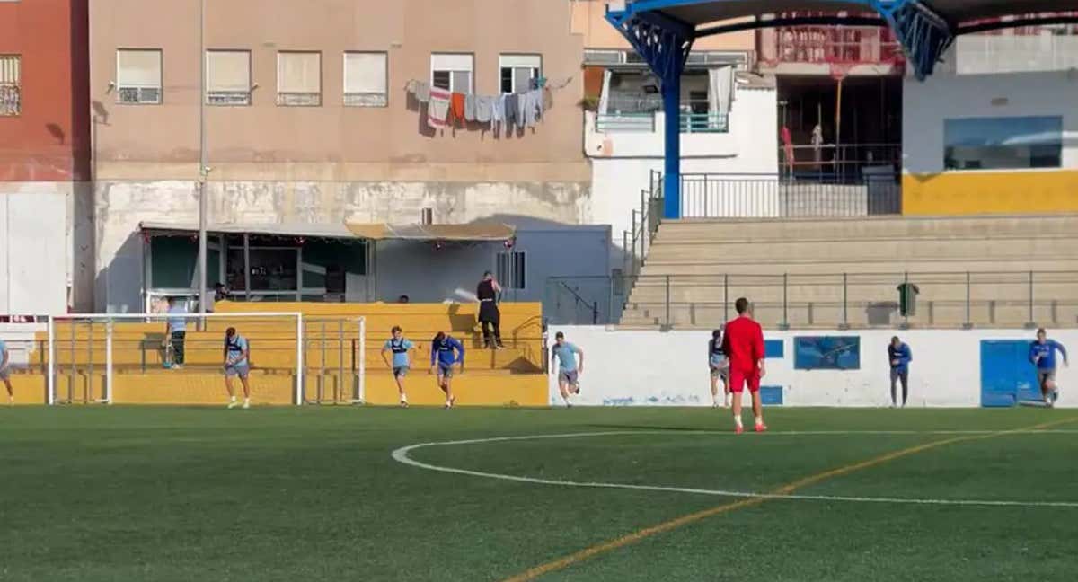 Estadio La Espiguera, donde sucedieron los hechos. /ABC