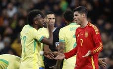Los pitos del Bernabéu a Morata indignan a Luis de la Fuente: «Siento vergüenza; a ver si educamos un poquito a la gente»