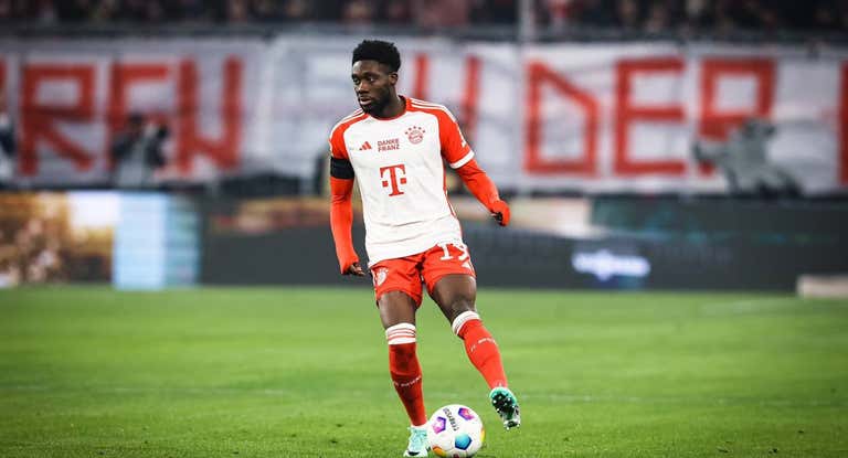 Davies, con el Bayern de Múnich.
