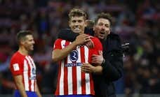 Marcos Llorente mima a Oblak y respalda a Simeone: “Si no vamos a muerte con el míster... ruina”