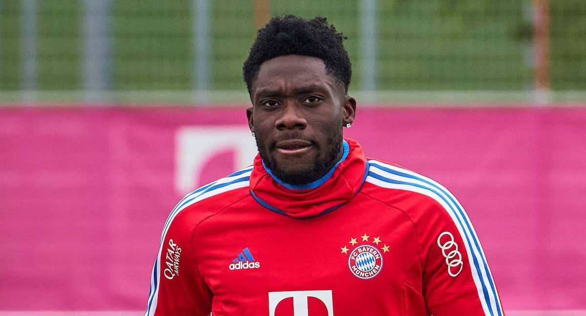 Alphonso Davies./FCBayern