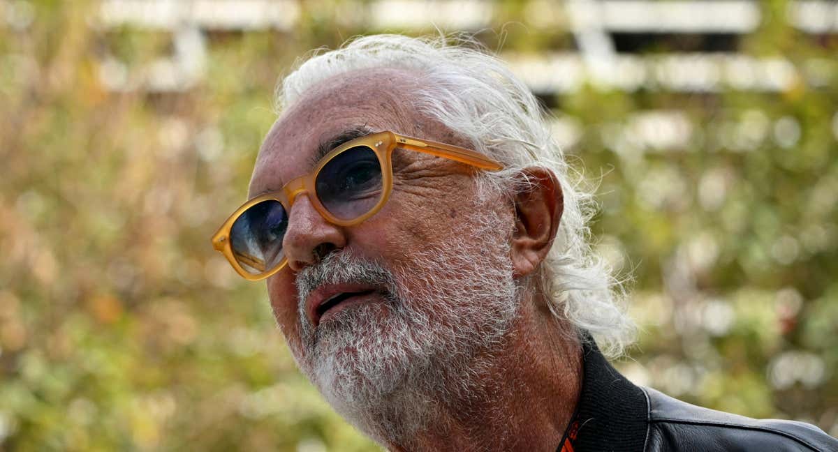 Flavio Briatore, durante el GP de Bahréin.