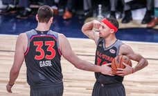 El día que Stephen Curry pudo jugar con Marc Gasol, pero los Grizzlies lo descartaron “por flaco”